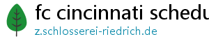 fc cincinnati schedule